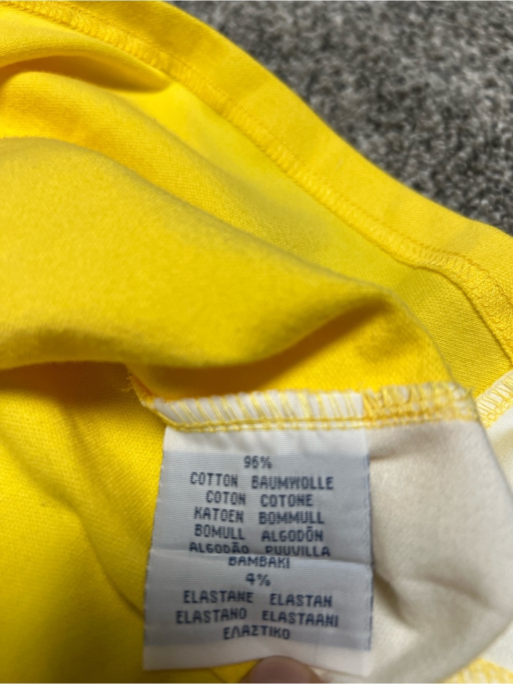 Burberry XS Yellow Sleeveless Polo Tank Collared Top Preppy Golf Tennis - Picture 6 of 11